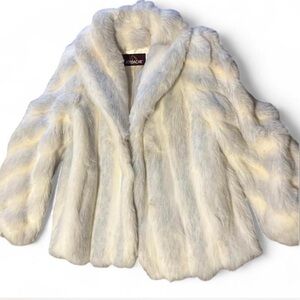 Vintage faux fur coat
